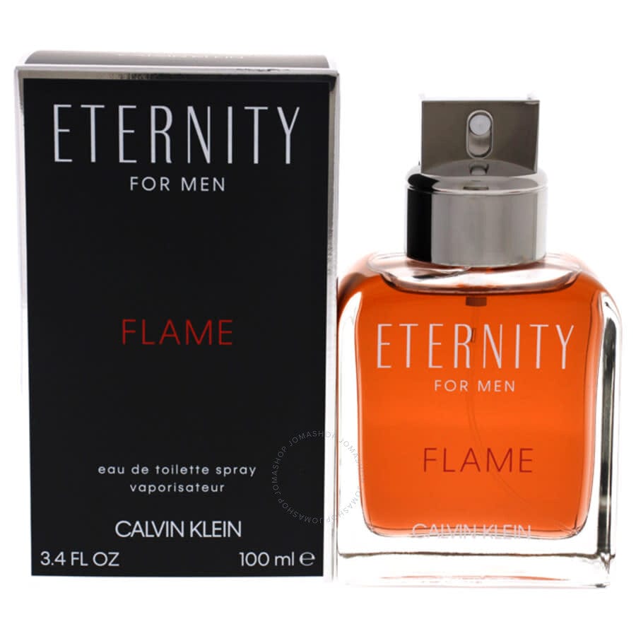 Calvin Klein Eternity Flame Men 3.4 Oz edt — 2