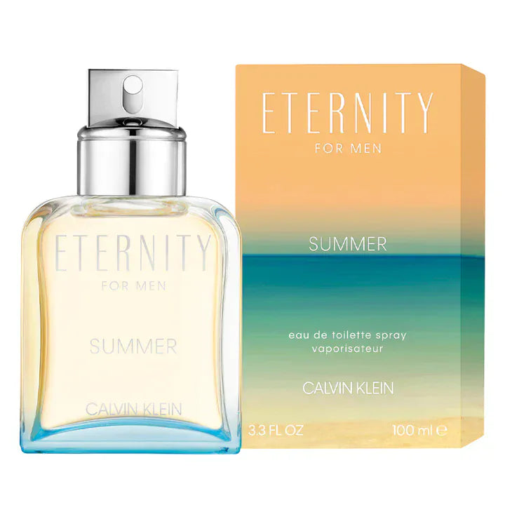 Calvin Klein Eternity for Men Summer 2019 Men - 3.4 Oz Edt — 2