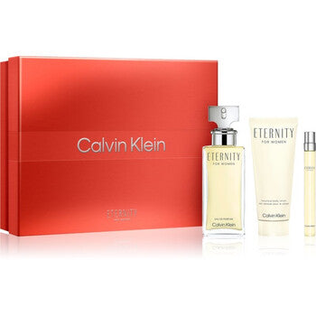 Calvin Klein Eternity 3-Piece Set 3.3oz Women EDP Spray — 1