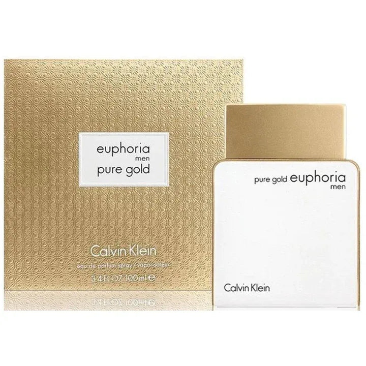 Calvin Klein Pure Gold Euphoria Men 3.4 Oz Edp — 2