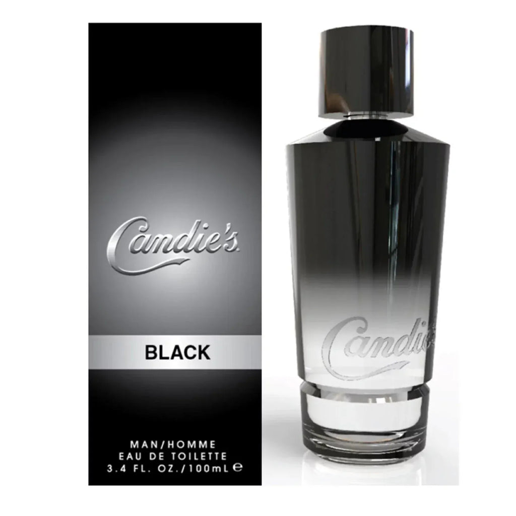 Candie's Black For Him Men's Perfume/Cologne For Men Eau de Toilette 3.4 oz Edt — 2