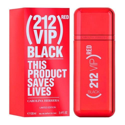 Carolina Herrera 212 Men Vip Black Red — 3