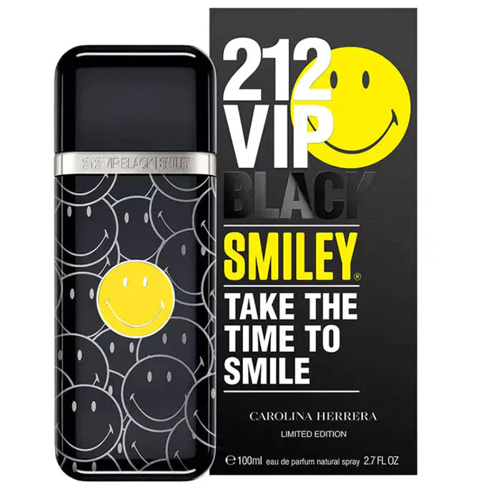 Carolina Herrera 212 VIP Black Smiley — 3