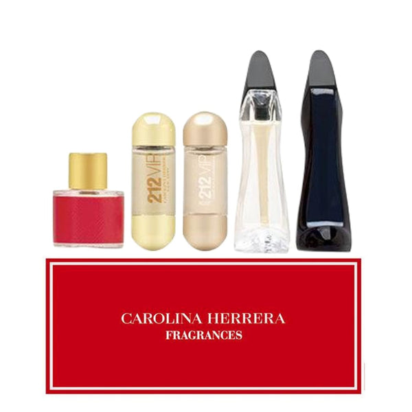 Carolina Herrera Gift Set Women 5x0.24 oz — 1