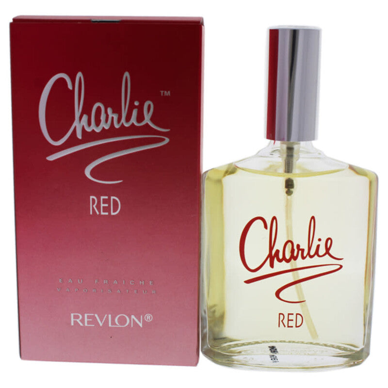 Charlie RED 3.3oz Woman EDT SPRAY — 1
