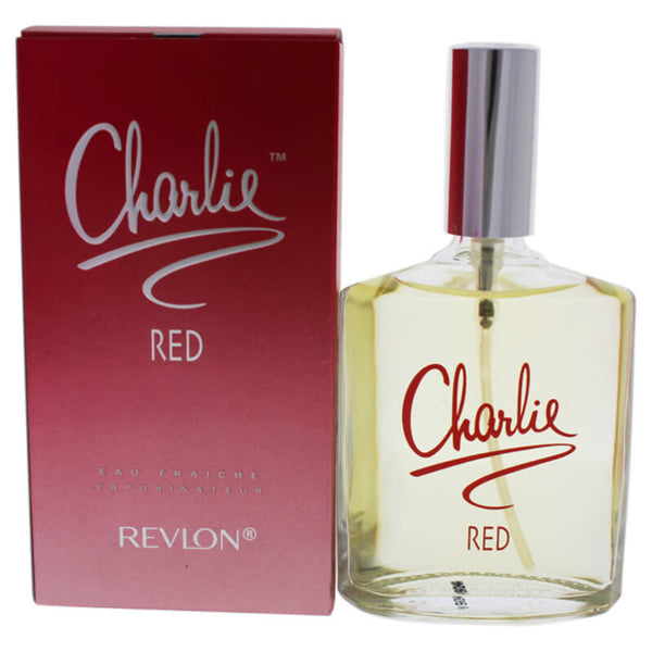 Charlie RED 3.3oz Woman EDT SPRAY — 1