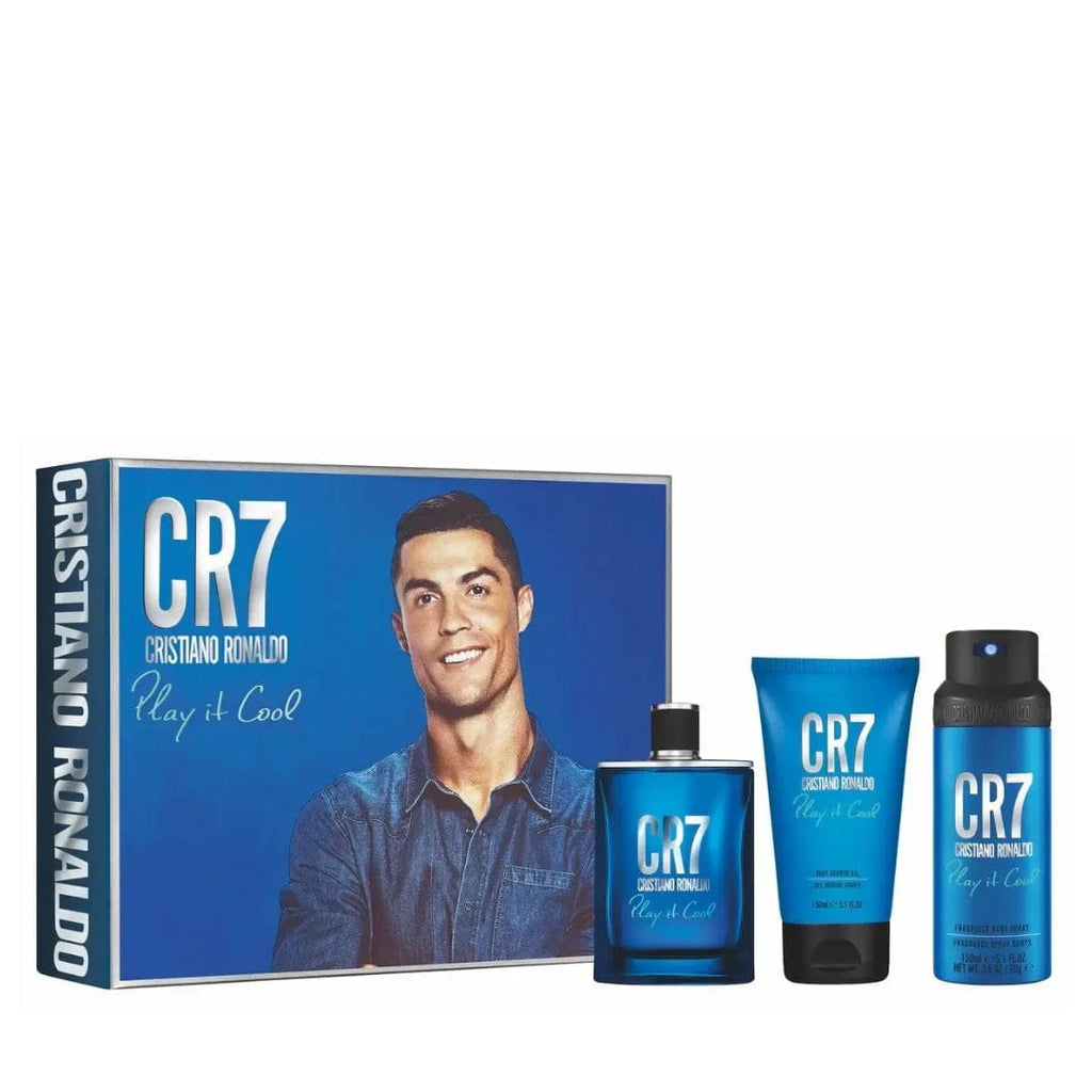 Cristiano Ronaldo CR7 Play It Cool Men's Perfume/Cologne For Men Eau de Toilette 3.4 oz / Gift Set 3.4 oz Edt — 3