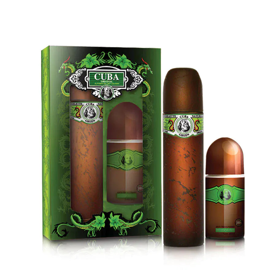 Cuba Paris Cuba Green Men's Perfume/Cologne For Men Eau de Toilette 1.17 oz / 3.3 oz / Gift Set 3.3 oz Edt — 3