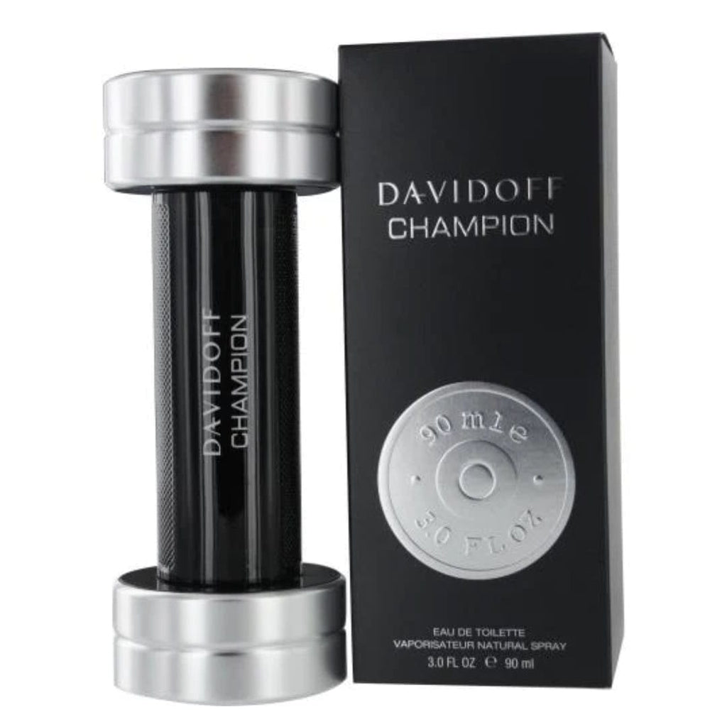 Davidoff Champion Men's Perfume/Cologne For Men Eau de Toilette 1.6 oz / 3.4 oz / Gift Set 3.4 oz Edt — 3