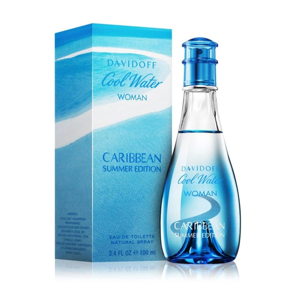 Davidoff Cool Water Caribbean Summer Edition Perfume For Women Eau De Toilette Spray 3.4 Oz — 2