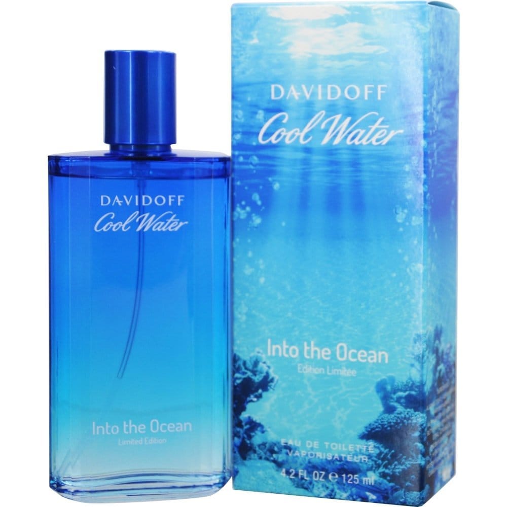 Davidoff Cool Water Into The Ocean Cologne For Men Eau De Toilette Spray 4.2 Oz — 2