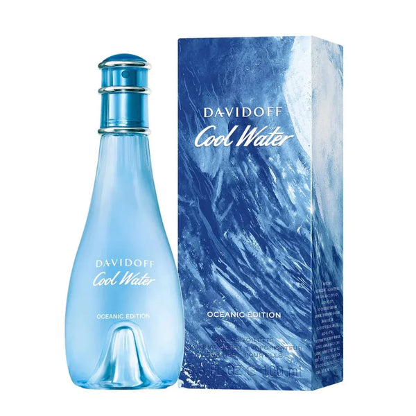 Davidoff Cool Water Oceanic Edition Women's Perfume/Cologne For Women Eau de Toilette 3.4 oz Edt — 2