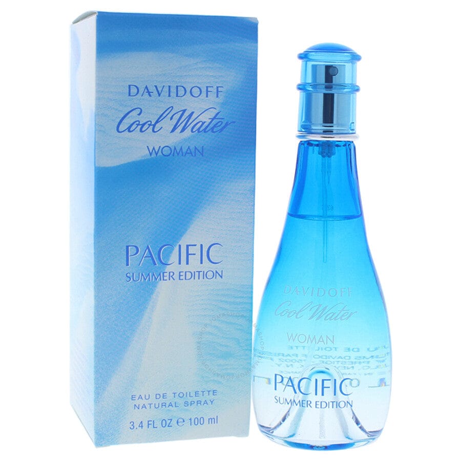 Davidoff Cool Water Pacific Summer Edition Perfume For Women Eau De Toilette Spray 3.4 Oz — 2