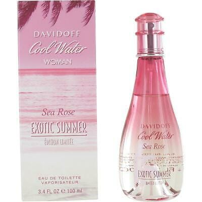 Davidoff Cool Water Sea Rose Exotic Summer Perfume For Women Eau De Toilette Spray 3.4 Oz — 2