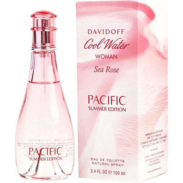 Davidoff Cool Water Sea Rose Pacific Summer Edition Perfume For Women Eau De Toilette Spray 3.4 Oz — 2