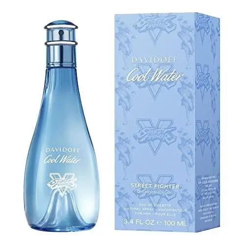 Davidoff Cool Water Street Fighter Champion Summer Women's Perfume/Cologne For Women Eau de Toilette 3.3 oz Edt — 2