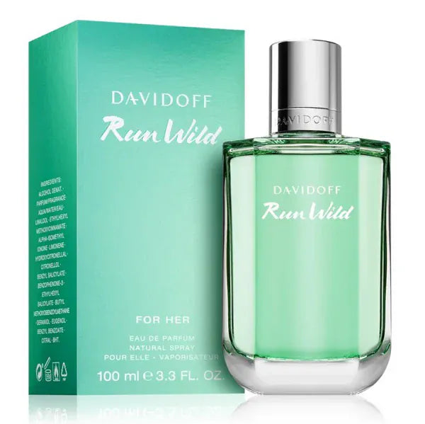 Davidoff Run Wild for Her Women's Perfume/Cologne For Women Eau de Toilette 3.3 Edt — 2