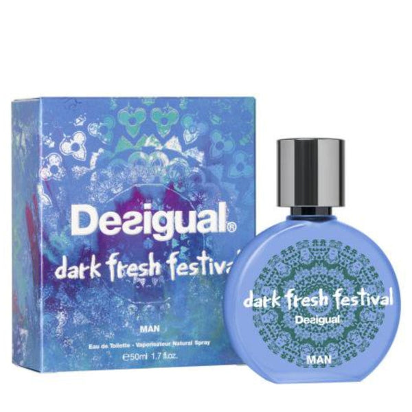 Desigual Dark Fresh Festival Man¬†Men's Perfume/Cologne For Men Eau de Toilette 3.4 oz Edt — 2