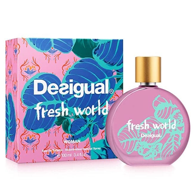 Desigual Fresh¬†World Women's Perfume/Cologne For Women Eau de Toilette 3.4 oz Edt — 2