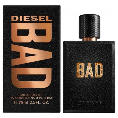 Diesel Bad Men's Perfume/Cologne For Men Eau De Toilette 2.5 oz / 4.2 oz Edt — 2