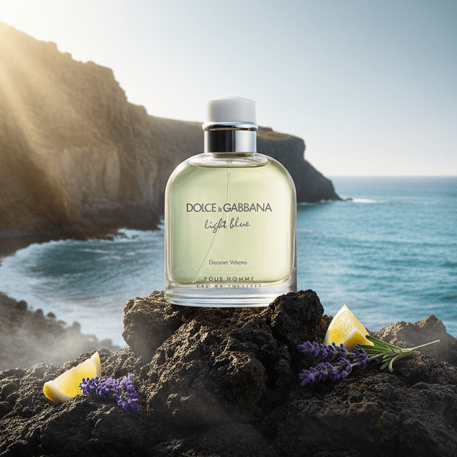 Dolce Gabbana Light Blue Pour Homme Discover Vulcano — 4