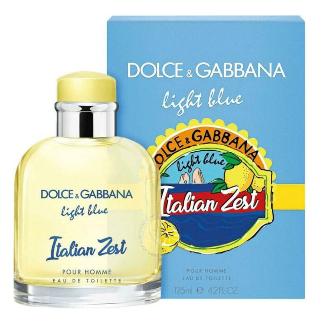Dolce Gabbana Light Blue Pour Homme Italian Zest — 3