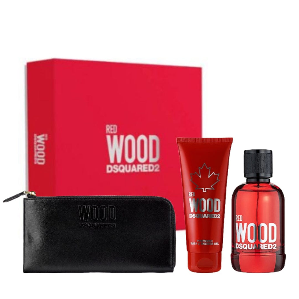 DSQUARED¬≤ Red Wood Women's Perfume/Cologne For Women Eau de Toilette 3.4 oz / Gift Set 3.4 oz Edt — 3
