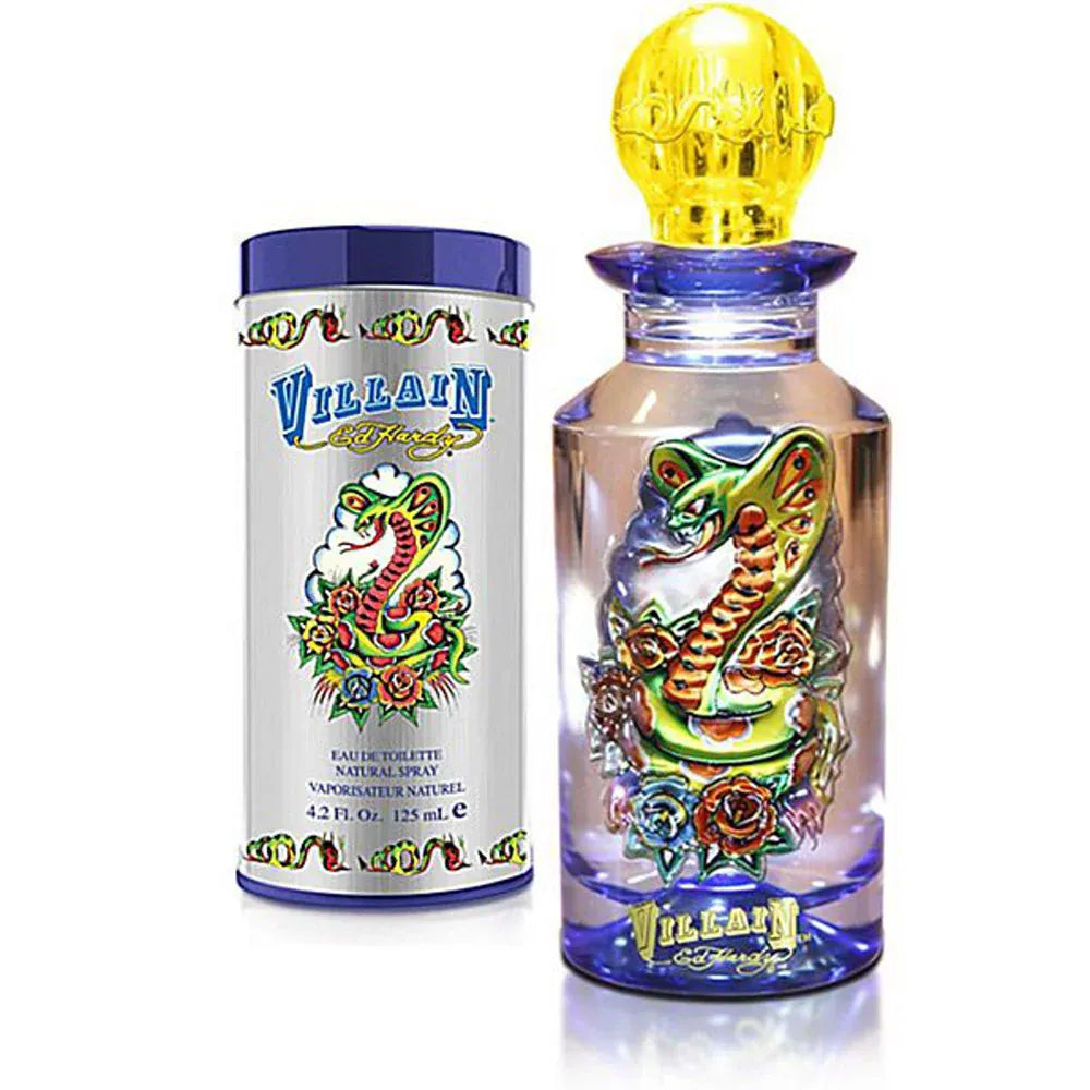 Ed Hardy Villain for Men Men's Perfume/Cologne For Men Eau de Toilette 4.2 oz Edt — 2