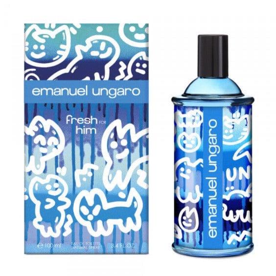 Emanuel Ungaro Fresh For Him Men's Perfume/Cologne For Men Eau de Toilette 3.4 oz Edt — 2