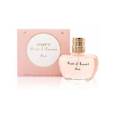 Emanuel Ungaro Fruit d'Amour Pink Perfume/Cologne For Women Eau De Toilette Spray 3.4 Oz Edt — 2