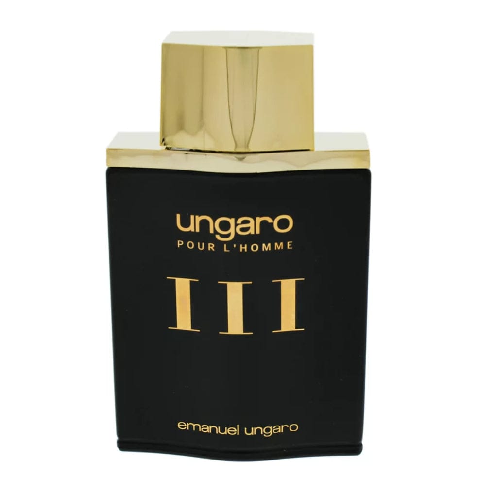 Emanuel Ungaro pour L'Homme III Gold Ltd. Men's Perfume/Cologne For Men Eau de Toilette 3.4 oz Edt — 1
