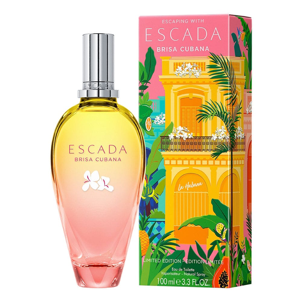 Escada Brisa Cubana Women's Perfume/Cologne For Women Eau de Toilette 3.4 oz Edt — 2