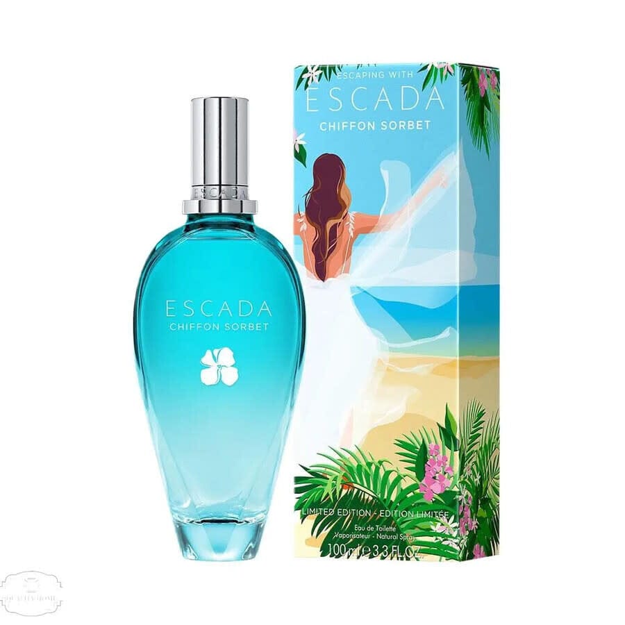 Escada Chiffon Sorbet Women's Perfume/Cologne For Women Eau de Toilette 3.4 oz Edt — 2