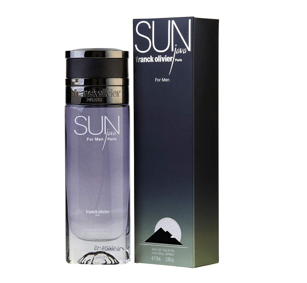 Franck Olivier Sun Java for Men Men's Perfume/Cologne For Men Eau de Toilette 2.5 oz Edt — 2