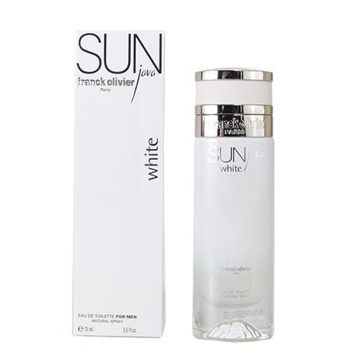 Franck Olivier Sun Java White for Men Men's Perfume/Cologne For Men Eau de Toilette 2.5 oz Edt — 2