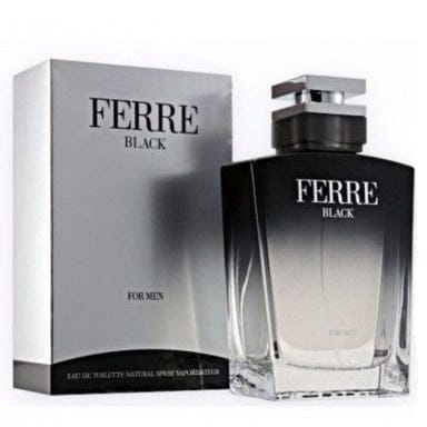 Gianfranco Ferre Ferre Black Men's Perfume/Cologne For Men Eau de Toilette 3.4 oz Edt — 2