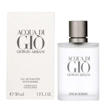 Giorgio Armani Acqua Di Gio Men's Perfume/Cologne For Men Eau De Toilette 1.0 oz / 1.7 oz / 3.4 oz / 6.7 oz / Gift Set 3.4 oz / 10.4 oz Edt — 4