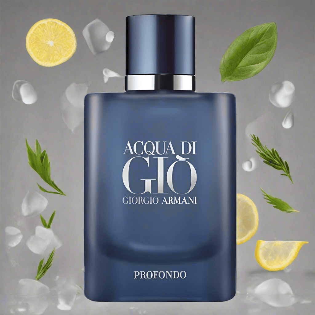 Giorgio Armani Acqua Di Gio Profondo Men's Perfume/Cologne For Men Eau De Parfum 1.4 oz / 1.6 oz / 2.5 oz / 3.3 oz / 4.2 oz / 6.8 oz / Gift set 4.2 oz / Refill 5.2 oz Edp — 4