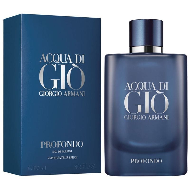 Giorgio Armani Acqua Di Gio Profondo Men's Perfume/Cologne For Men Eau De Parfum 1.4 oz / 1.6 oz / 2.5 oz / 3.3 oz / 4.2 oz / 6.8 oz / Gift set 4.2 oz / Refill 5.2 oz Edp — 2