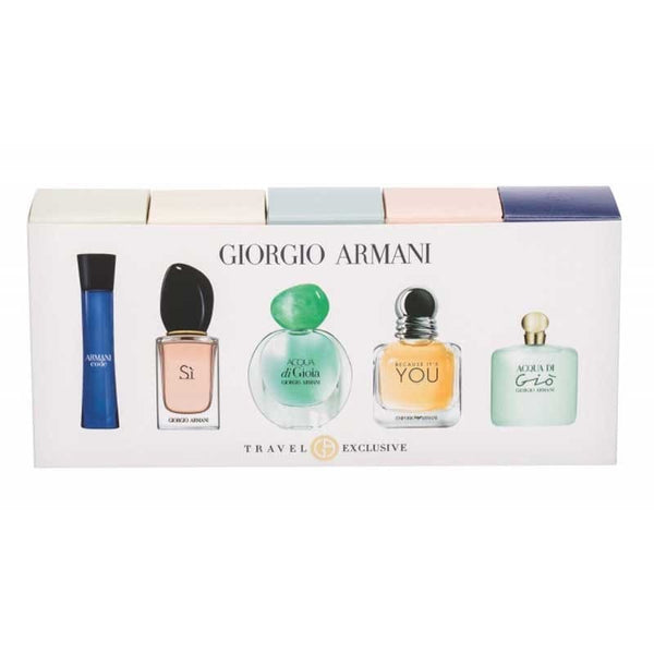 Giorgio Armani Gift Set Miniature 5x0.24 oz — 2
