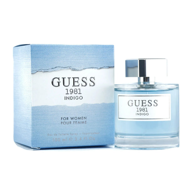 Guess 1981 Indigo Women's Perfume/Cologne For Women Eau de Toilette 3.4 oz / Gift Set 3.4 oz Edt — 2