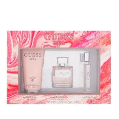 Guess 1981 Women's Perfume/Cologne For Women Eau de Toilette 3.4 oz / Gift Set 3.4 oz / Body Mist 8.4 oz Edt — 3