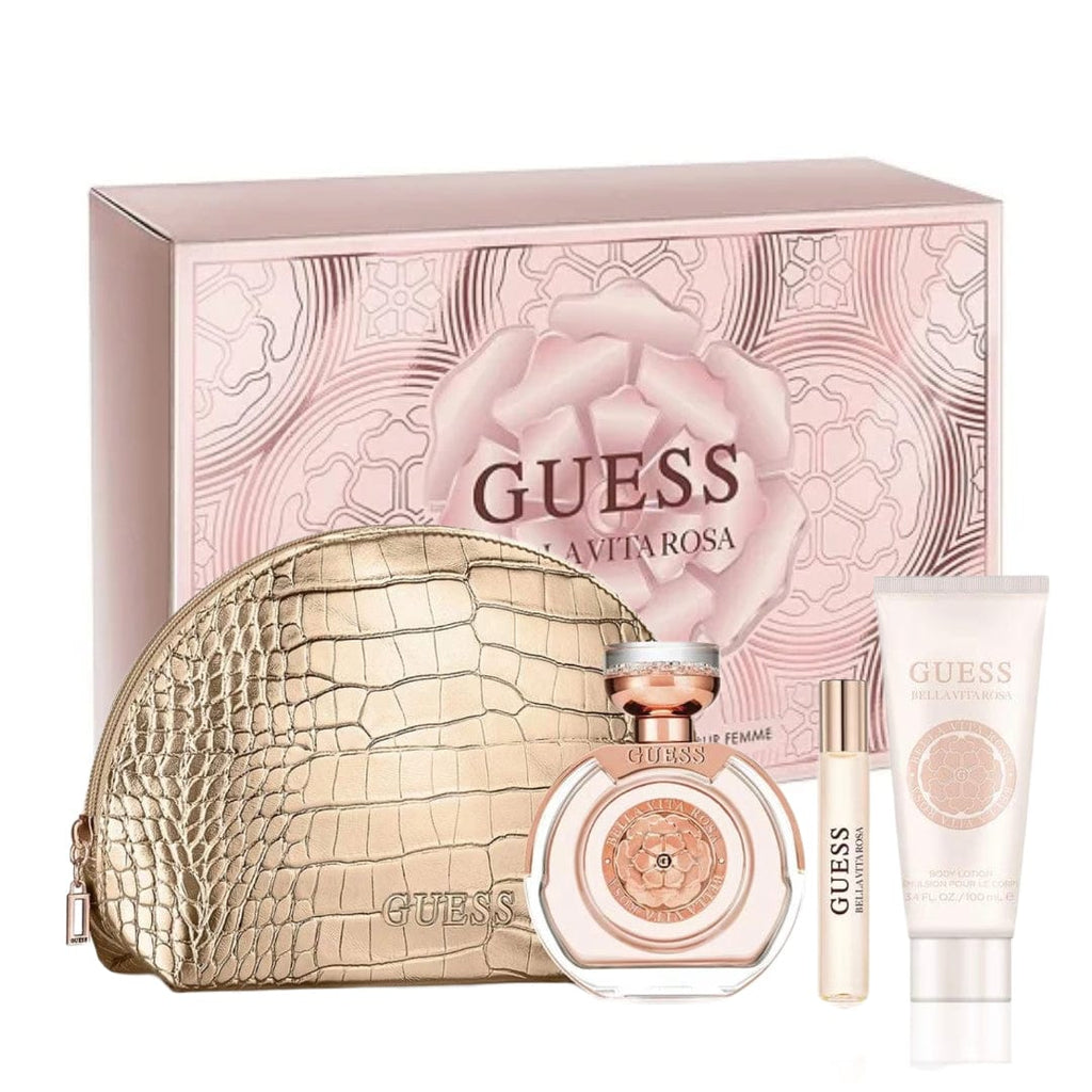 Guess Bella Vita Rosa For Women/Cologne For Women Eau de Toilette 3.4 oz / Gift Set 3.4 oz Body Mist 8.4 oz Edt — 3