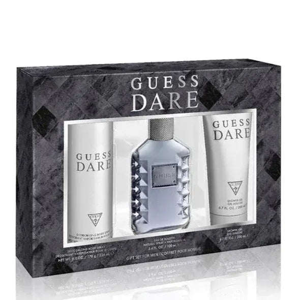 Guess Dare Men's Perfume/Cologne For Men Eau de Toilette 3.4 oz / Gift Set 3.4 oz Edt — 3