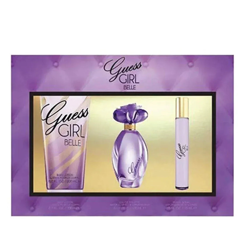 Guess Girl Belle Women's Perfume/Cologne For Women Eau de Toilette 3.4 oz / Body Mist 8.0 oz / Gift Set 3.4 oz Edt — 4