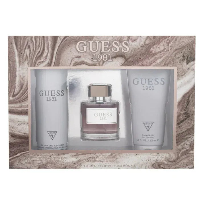 Guess Guess 1981 for Men Men's Perfume/Cologne For Men Eau de Toilette 3.4 oz / Gift set 3.4 oz Edt — 3