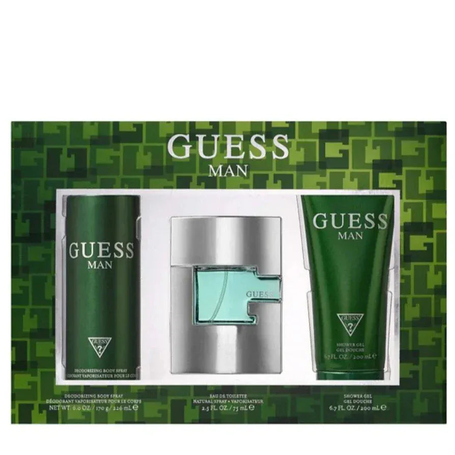 Guess Man Men's Perfume/Cologne For Men Eau de Toilette 2.5 oz / 5.1 oz / Gift Set 3.4 oz Edt — 4