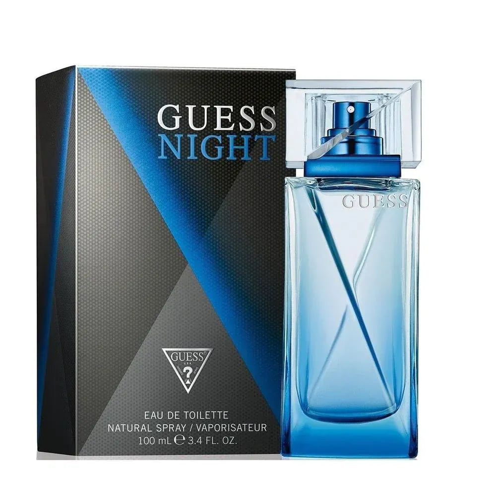 Guess Night Men's Perfume/Cologne For Men Eau de Toilette 3.4 oz / Gift Set 3.4 oz Edt — 2