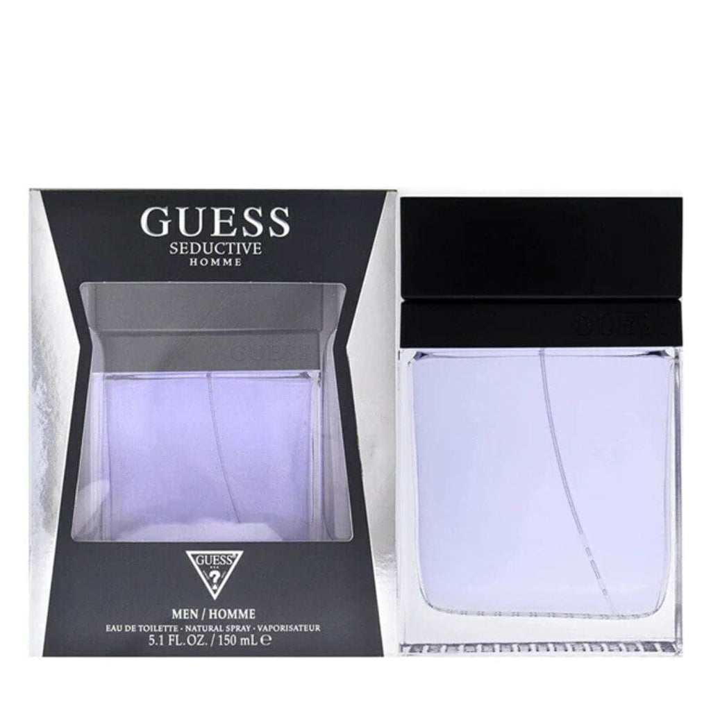 Guess Seductive Homme Men's Perfume/Cologne For Men Eau de Toilette 3.4 oz / 5.1 oz / Gift Set 3.4 oz Edt — 3