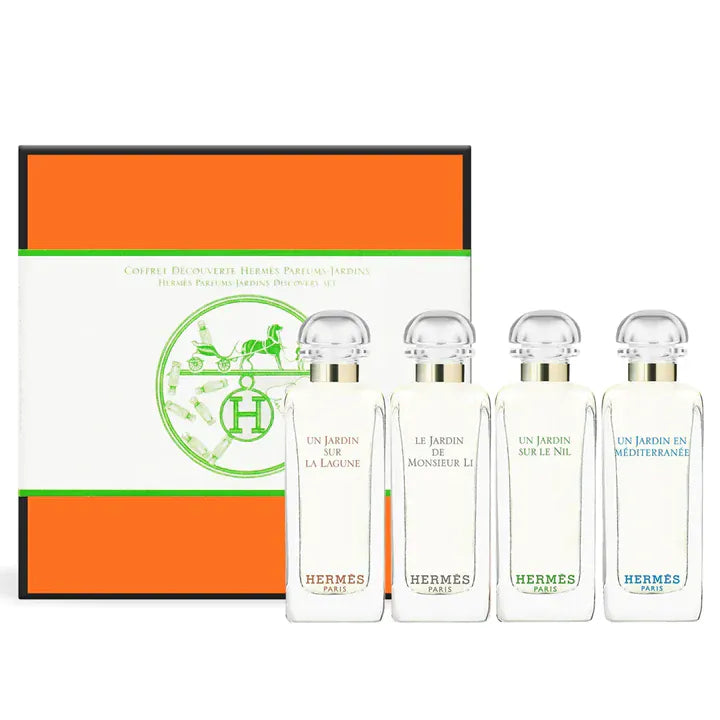 Hermes Un Jardin Gift Set Miniature Collection 4x0.25 oz — 1
